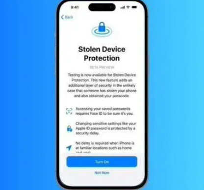 九台苹果授权维修店分享被盗设备保护功能开启方法 