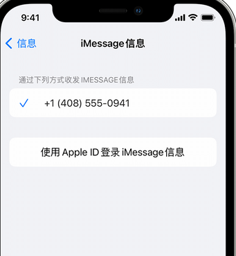 九台apple维修iPhone上无法正常发送iMessage信息