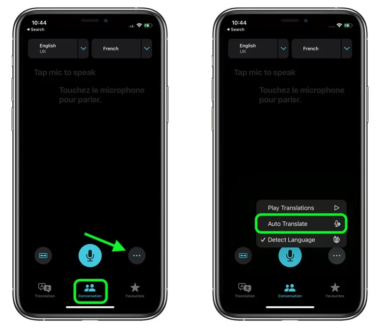 九台苹果手机维修分享iOS 15 “翻译” App 新改进 