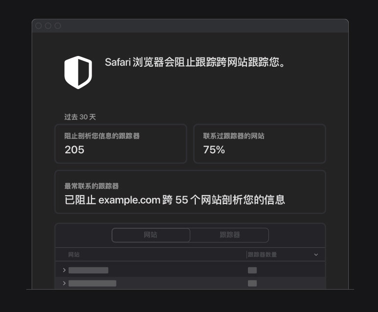 九台苹果手机维修分享如何在 Safari 浏览器中查看和打开隐私报告 